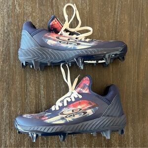 Bombah Men's Baseball Athletic Cleats Size 6